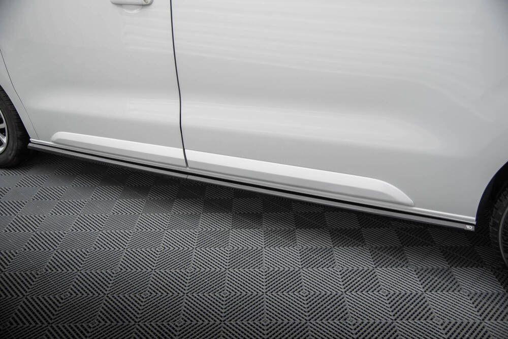 Zijskirts Citroen Jumpy Mk3 Maxton Glans Zwart