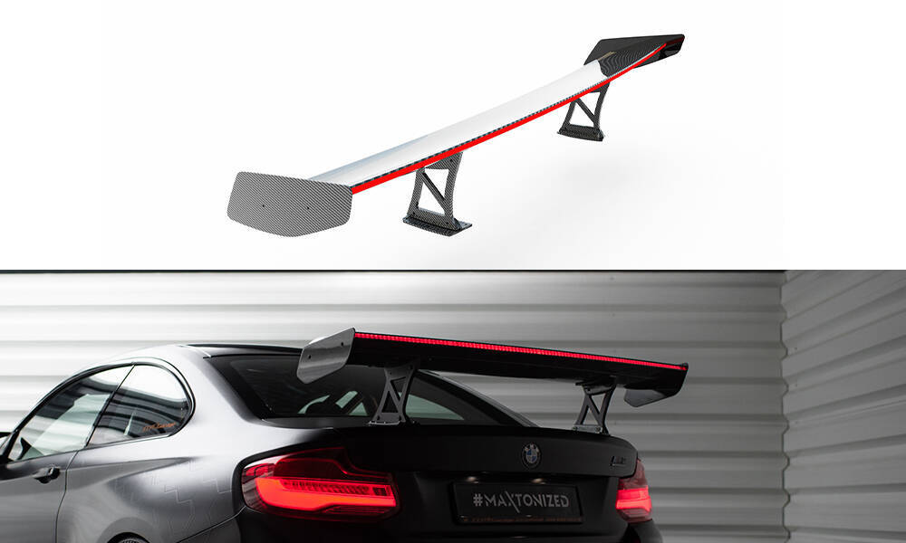 Spoiler BMW M2 F87 Maxton Carbon LED