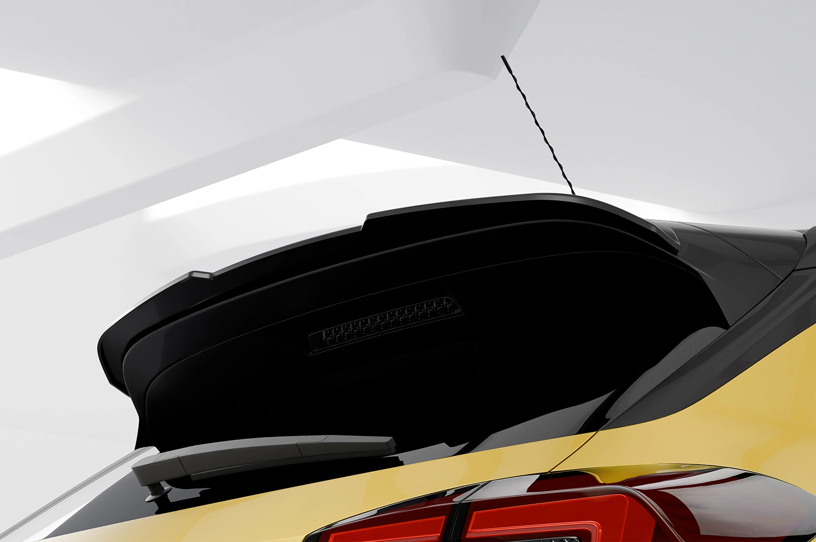 Achterspoiler Opel Corsa F (2019–) Glans Zwart – CSR Automotive