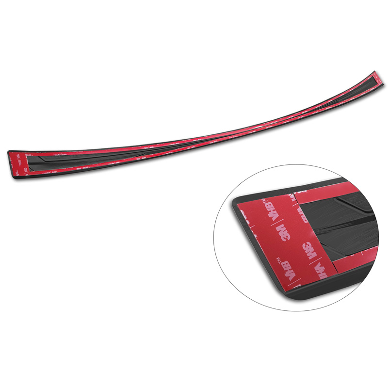 Zwart RVS Achterbumperprotector  Lexus NX II 2021- 'Lines'