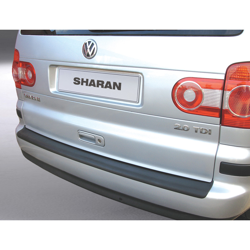 ABS Achterbumper beschermlijst  Ford Galaxy/Volkswagen Sharan/Seat Alhambra 2000-2010 Zwart