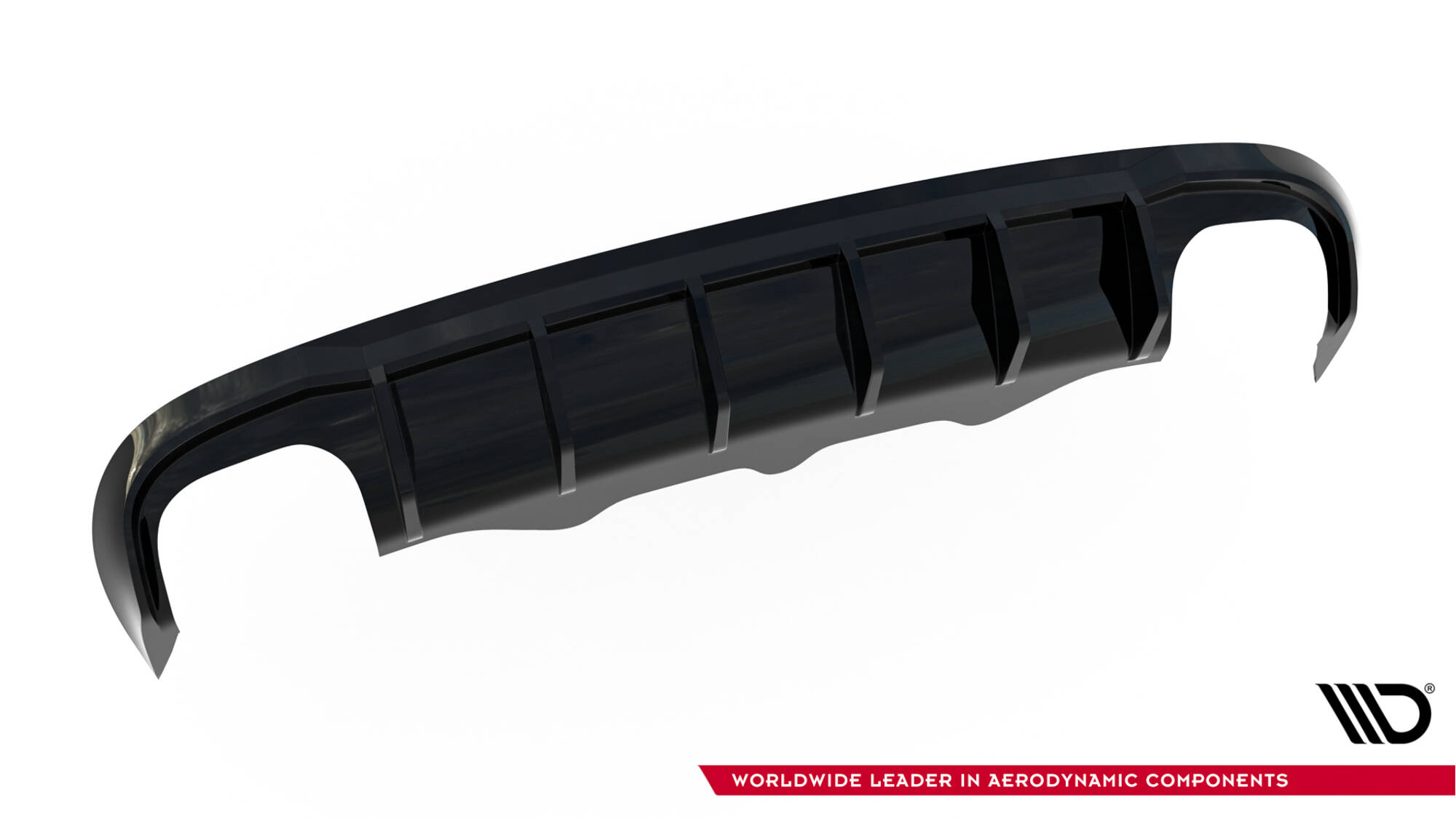 Bodykit Audi S5 Sportback 8T Maxton Glanzend zwart
