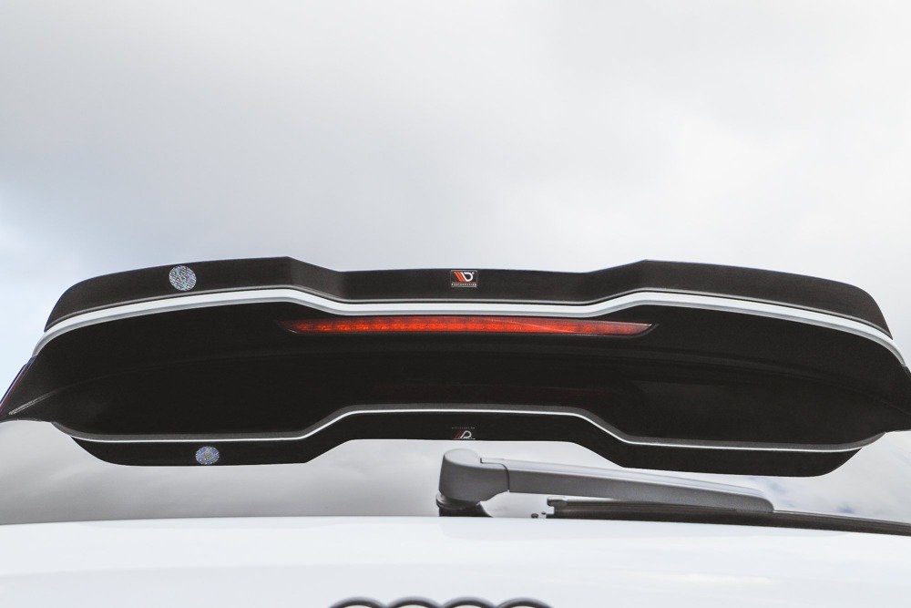Spoilerkap V.3 Audi RS3 8V / 8V FL Sportback Glanzend zwart