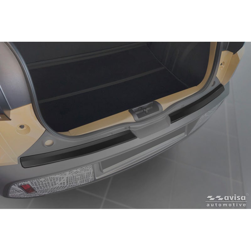 Avisa RVS Achterbumperprotector  Dacia Spring Facelift 2024- - Matzwart - 2-delig