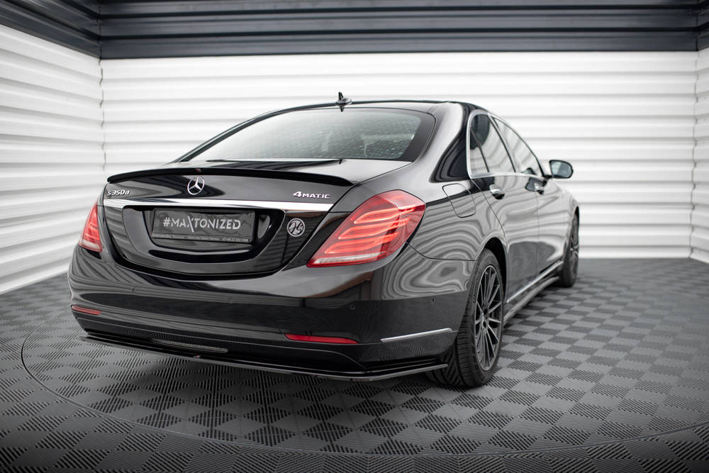 Diffuser V.2 Mercedes S klasse W222 Maxton Glans Zwart