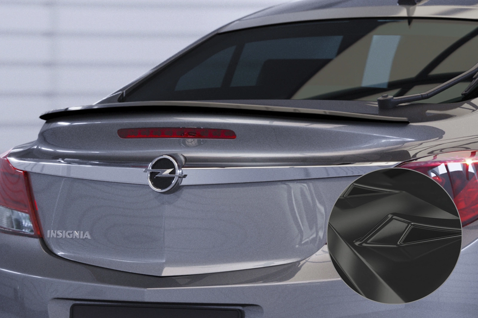 Achterspoiler Opel Insignia A 5-Türer 2008–2017 – CSR Automotive – Glans Zwart