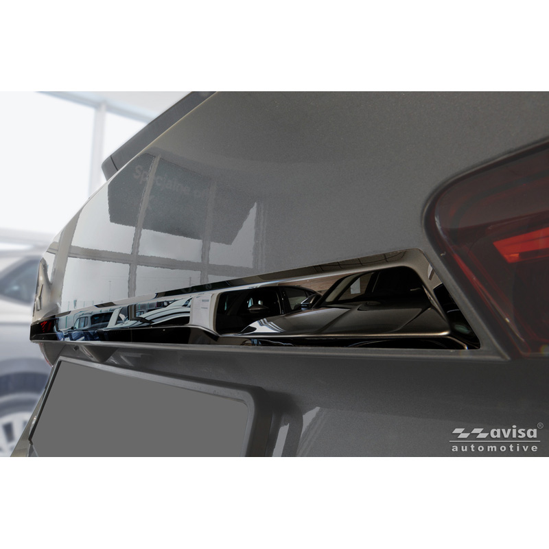 Avisa Zwart Chroom RVS Kofferbak Sierlijst  Skoda Fabia IV (PJ3) 2021-