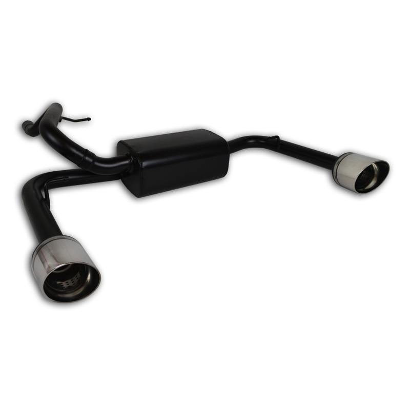 Dubbele Sportuitlaat  Ford Focus III HB 1.6 EcoBoost 110kW 2010-2014 100mm