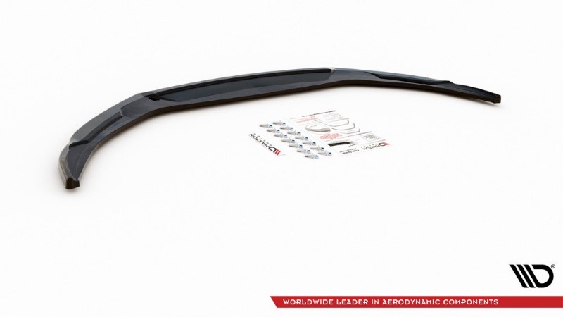 Voorspoiler Fiat 124 Spider Abarth Glanzend Zwart