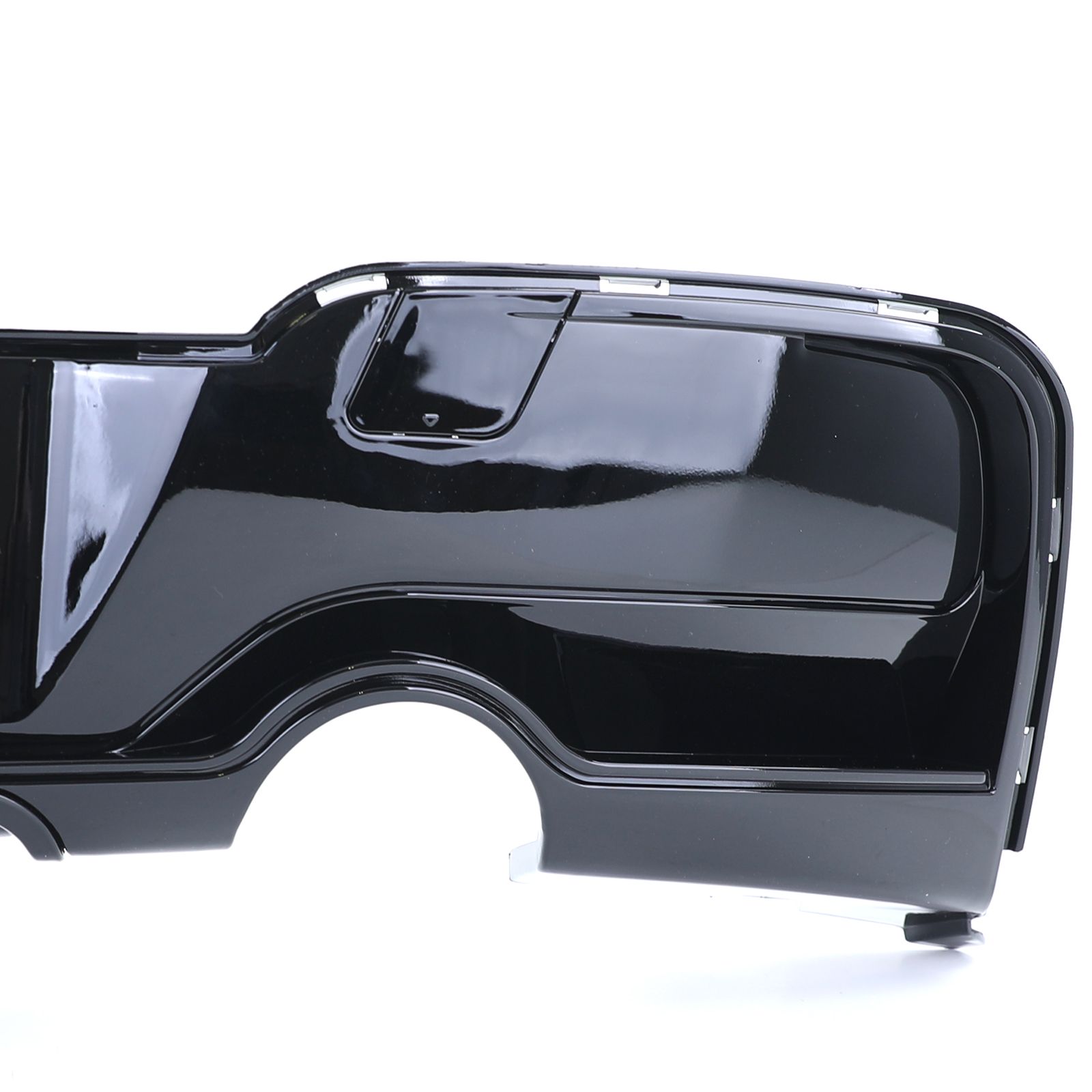 Achterbumper Diffusor BMW 1-Serie F20/F21 10-15 Performance Glans Zwart