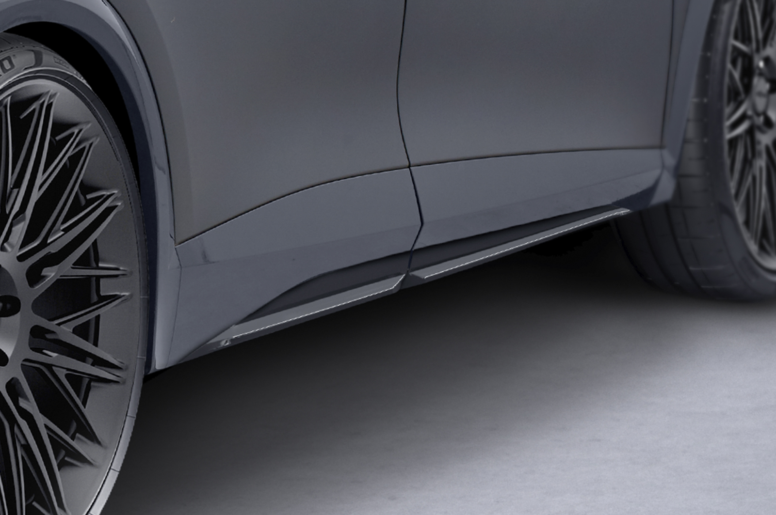 Zijskirts Cupra Formentor CSR Glans Zwart