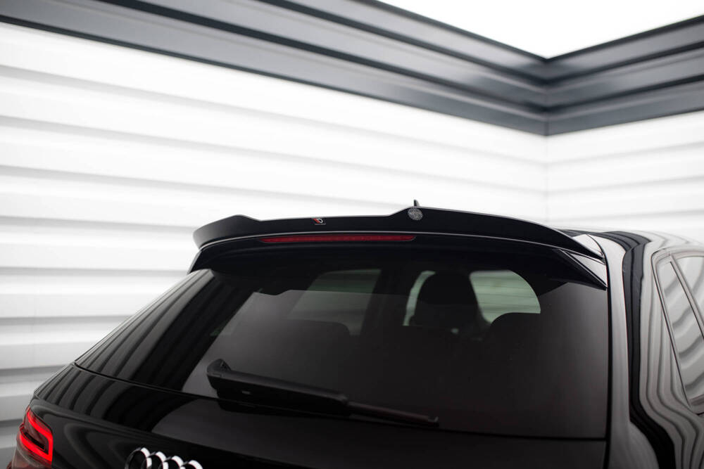 Spoiler Audi A3 8V Sportback FL 16-20 Maxton Glans Zwart