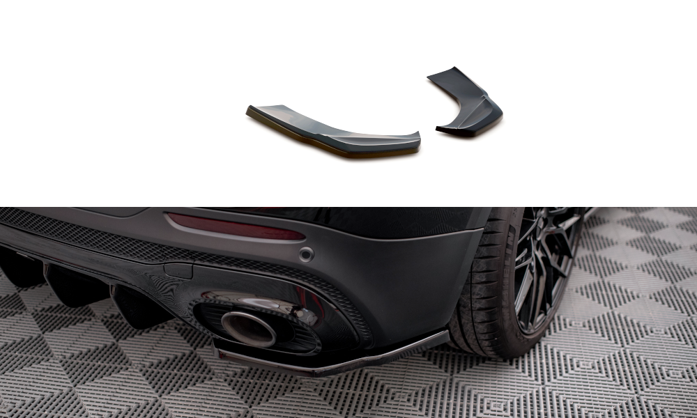Zijdiffusers Mercedes AMG GLB 35 Maxton Glans Zwart