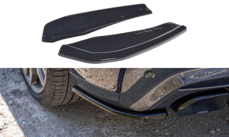 Achterzij Spoilers BMW X4 M-Pack G02 Glanzend Zwart