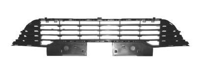 voorbumpergrille, midden,-09/2008 Citroen C4, 2004-2010