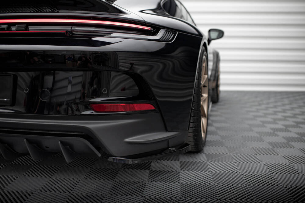 Zijdiffusers Porsche 911 992 GT3 Maxton Glans Zwart