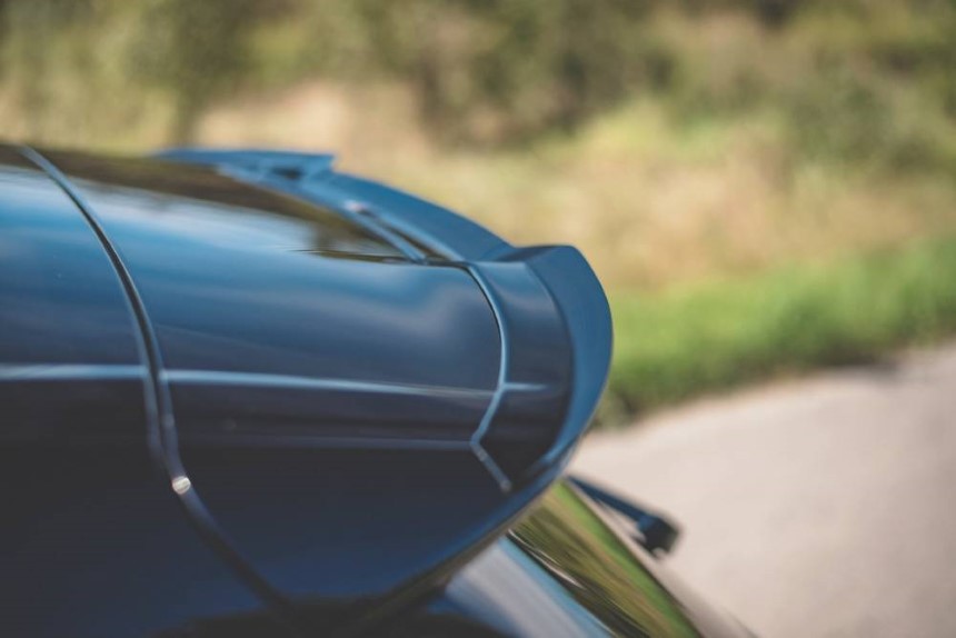 Spoiler Audi SQ7 / Q7 S-Line Maxton Glanzend Zwart