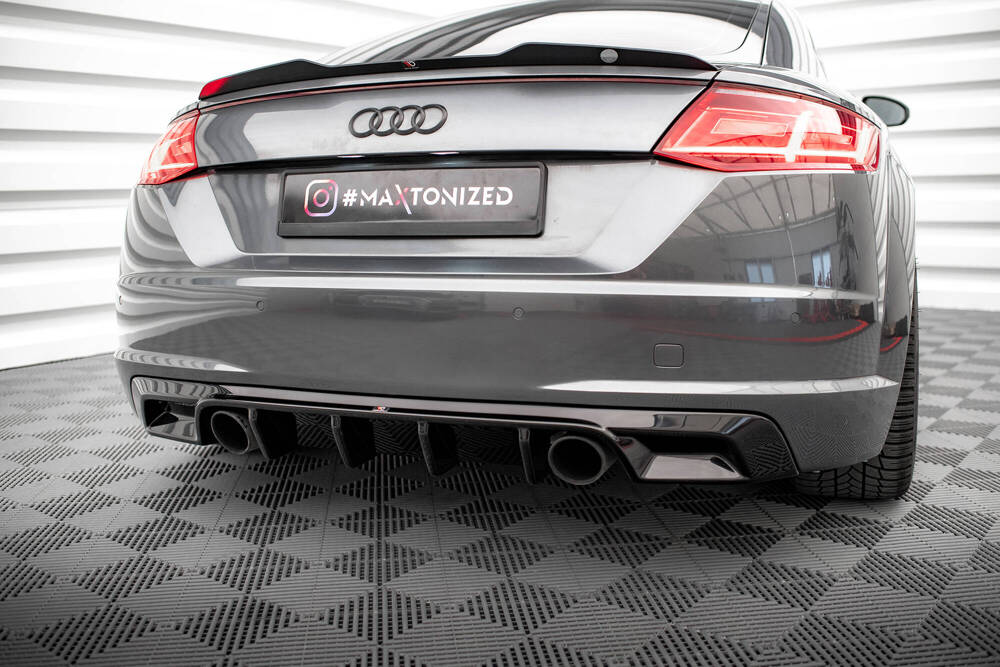 Diffuser Audi TT S-Line 8S Maxton Glans Zwart