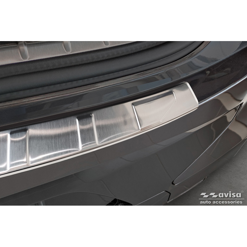 RVS Achterbumperprotector  BMW X4 G02/F98 M Competition Facelift 2021- 'Ribs'