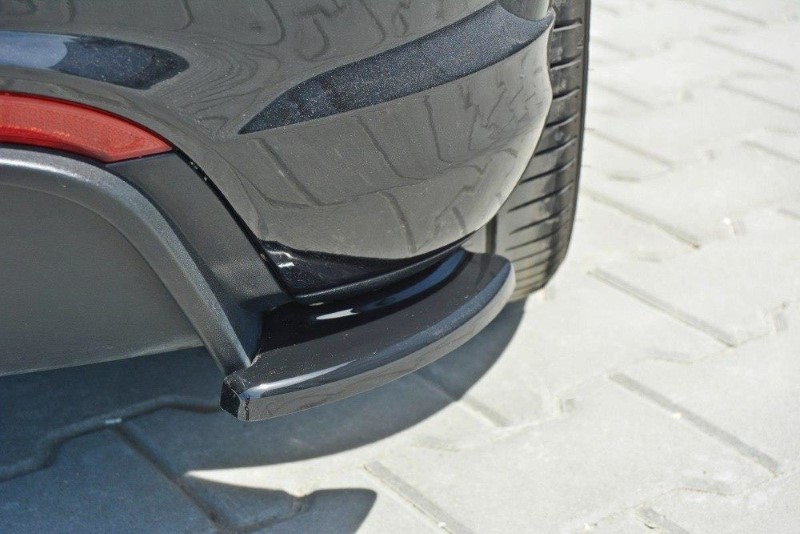 Achterzij Spoilers Fiat Punto Evo Abarth Glanzend Zwart