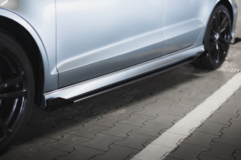 Zijskirt Diffusors Audi A3 S-line / S3 8V Sedan Maxton Flaps