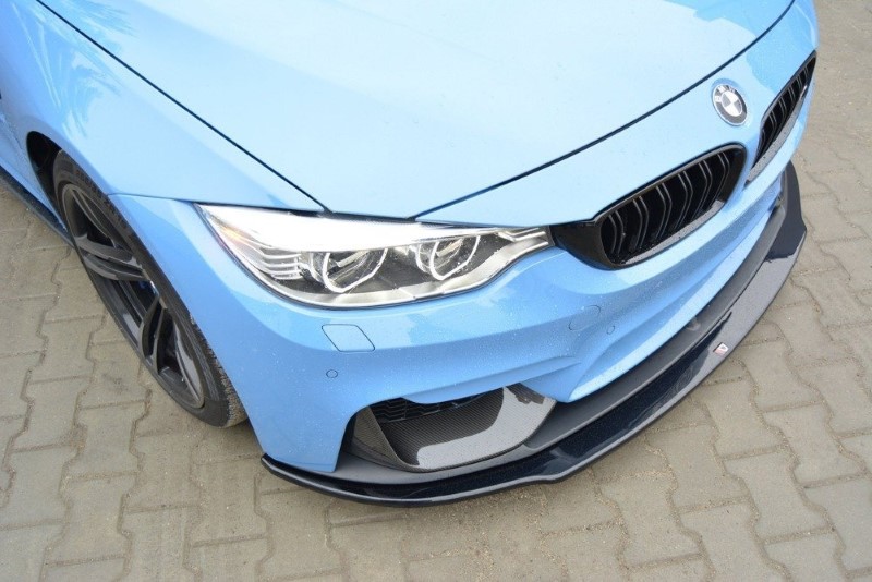 Voorspoiler BMW M4 F82 M-performance Glanzend Zwart