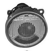 koplamp, Hella, buiten, H1, rechts, 08/1988-BMW 3 serie E30, 198