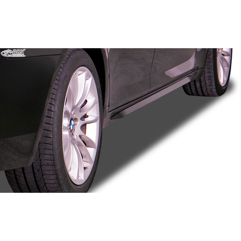 Sideskirts 'Slim'  BMW 7-Serie F01/F02 2008-2015 (ABS zwart glanzend)