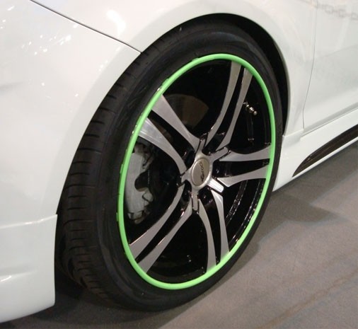 RimRingz 17 inch Green (set)