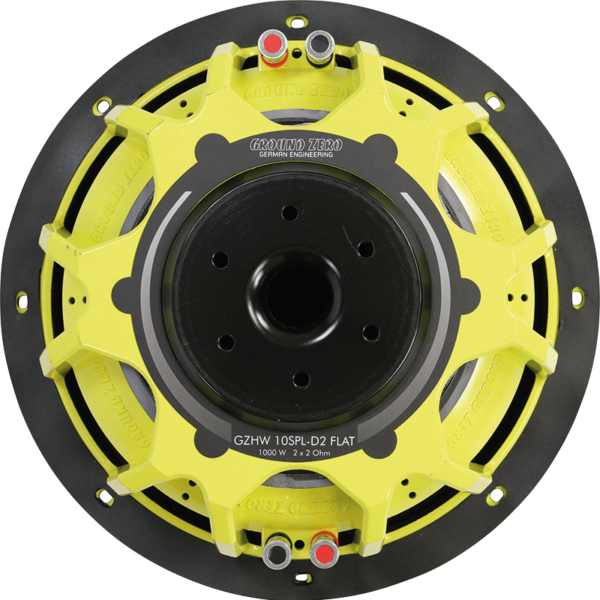 Ground Zero GZHW 10SPL-D2 FLAT 10″ Flat Subwoofer