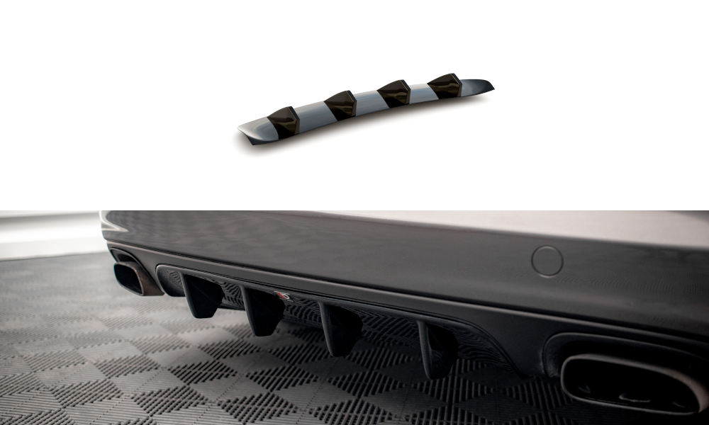 Diffuser Porsche Panamera 970 Maxton Glans Zwart