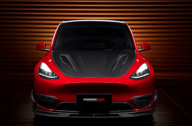 Tesla Model Y IMP Style Carbon Fiber Canards 2020-2022