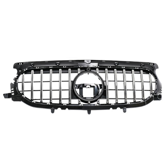 Grill Mercedes GLA H247 GT Look Glans Zwart/Chroom