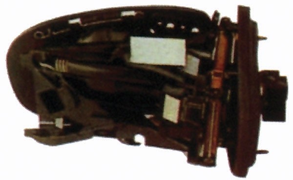 Spiegel houder rechts W203, 00-04 13-PIN/ELEK. Verstelbaar