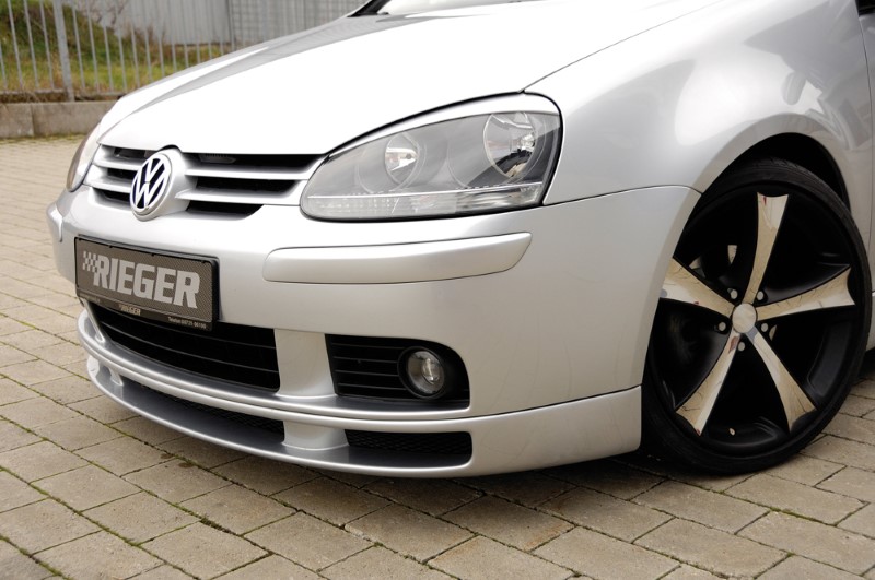 Voorspoilerlip Golf V zonder zijdelingse air-intakes Rieger