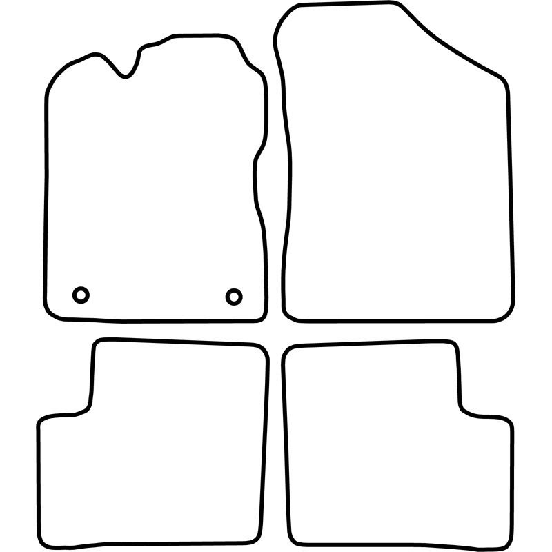 Automatten Daihatsu Cuore 03-