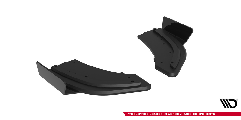 Street Pro Achterzij Spoilers + Flaps Mazda 3 MPS MK1 EU Versie Maxton