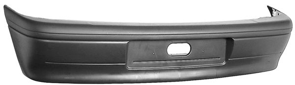 AchterBumper CLIO, 96-98 ZWART