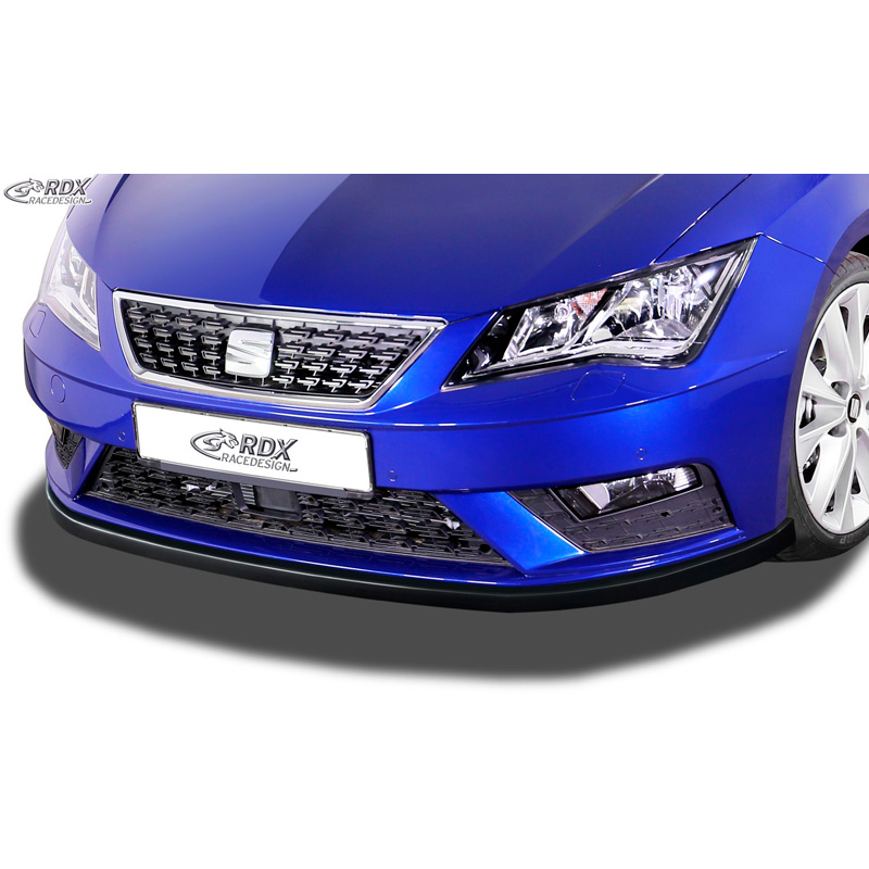 Voorspoiler  Seat Leon 5F SC/5-deurs/ST Facelift 2017-2020 excl. FR/Cupra (ABS zwart glanzend)