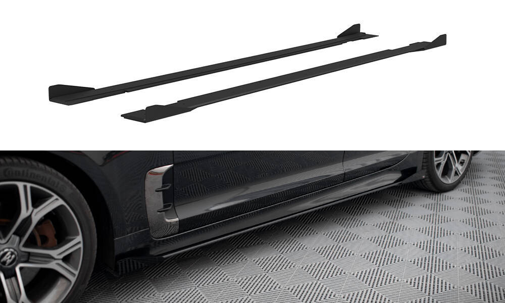 Zijskirts met Canards KIA Stinger GT Maxton Street Pro