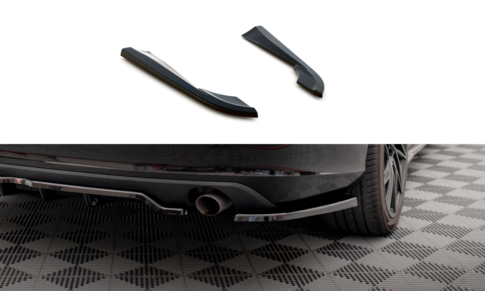 Zijdiffuser Volvo Mk2 2016 - 2020 Maxton Glans Zwart