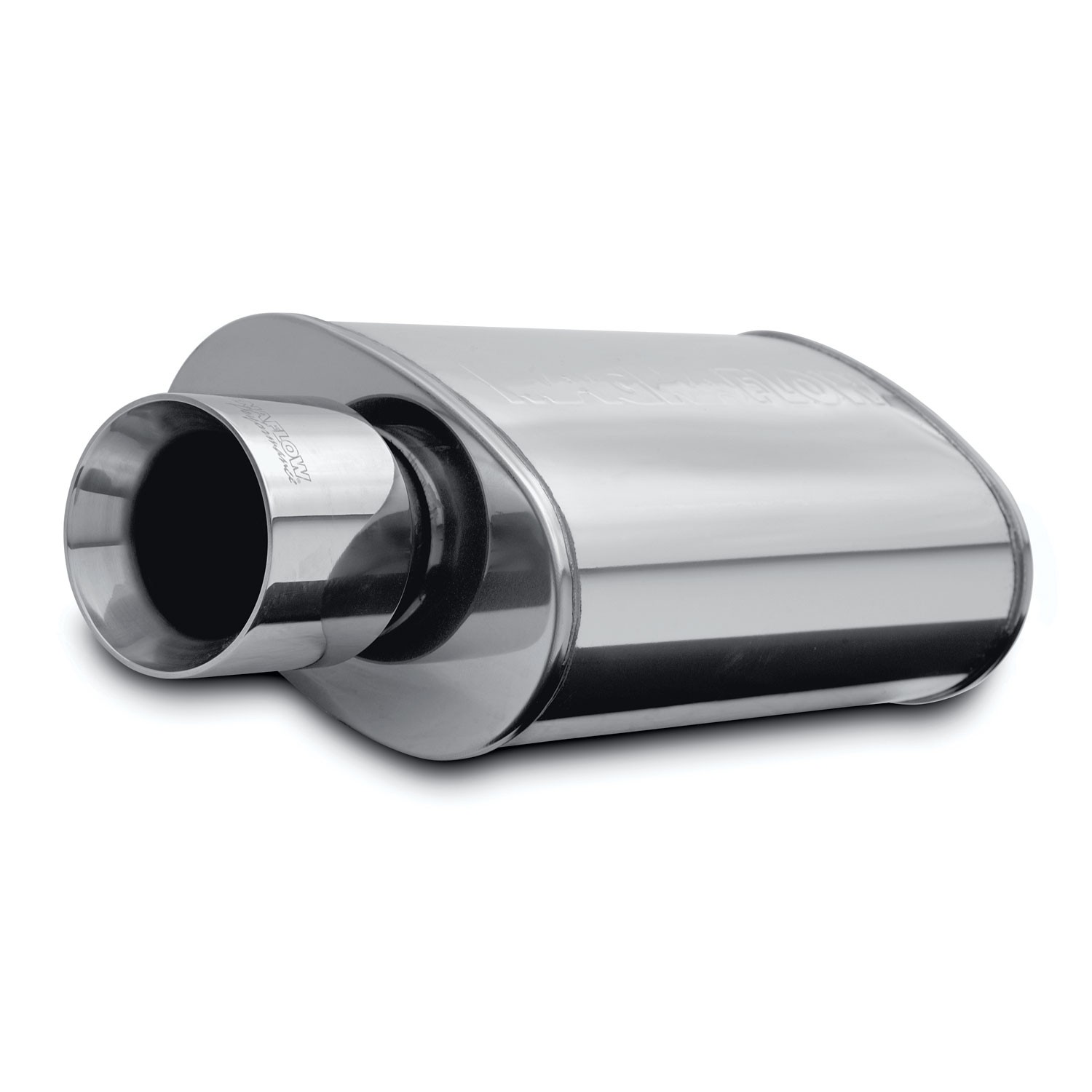 Muffler W/Tip Mag SS 14X5X8 2.25/4. Magnaflow Demper