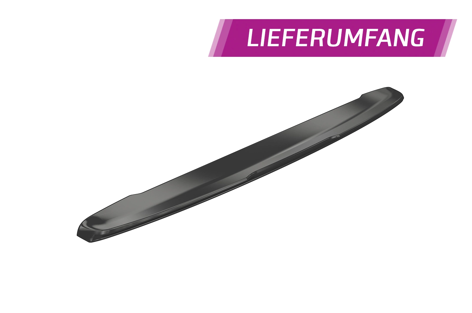 Achterspoiler VW T6 / T6.1 glans zwart 2015–
