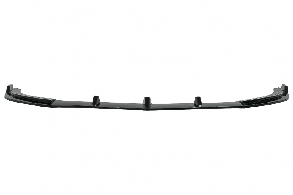 Voorspoiler Mercedes E-Klasse W212 13-16 Glans Zwart
