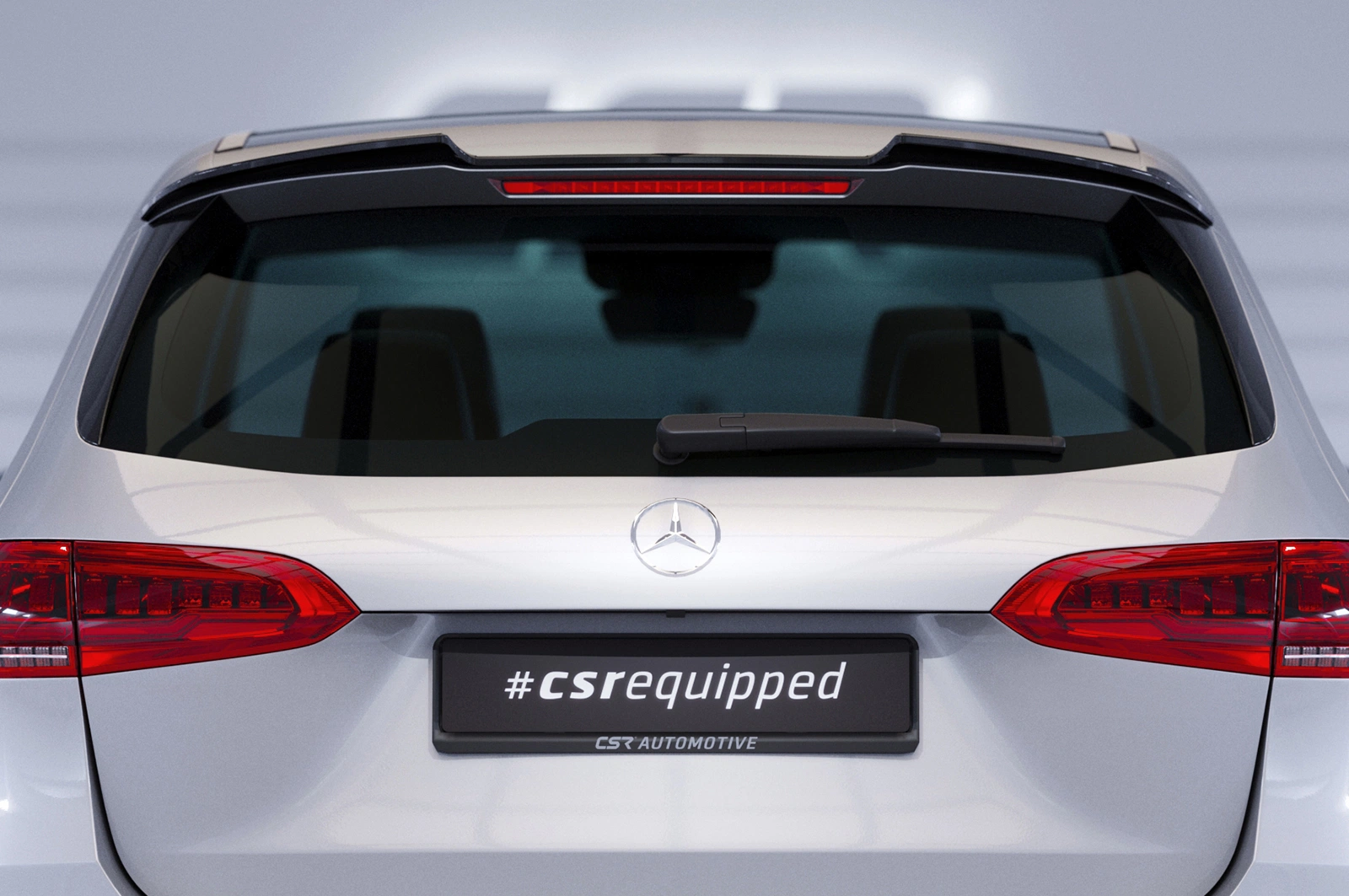 Achterspoiler Mercedes-Benz B-Klasse W247 Glans Zwart van CSR Automotive (2018-)
