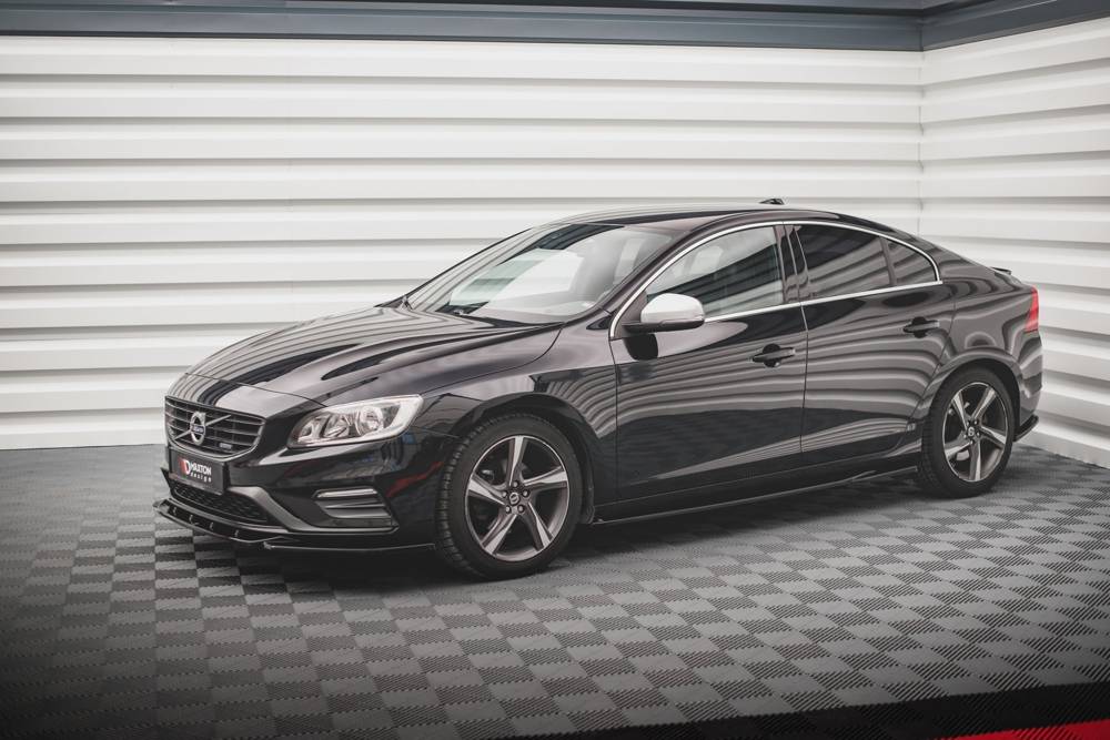 Zijskirts Volvo S60 R-Design Maxton Glans Zwart