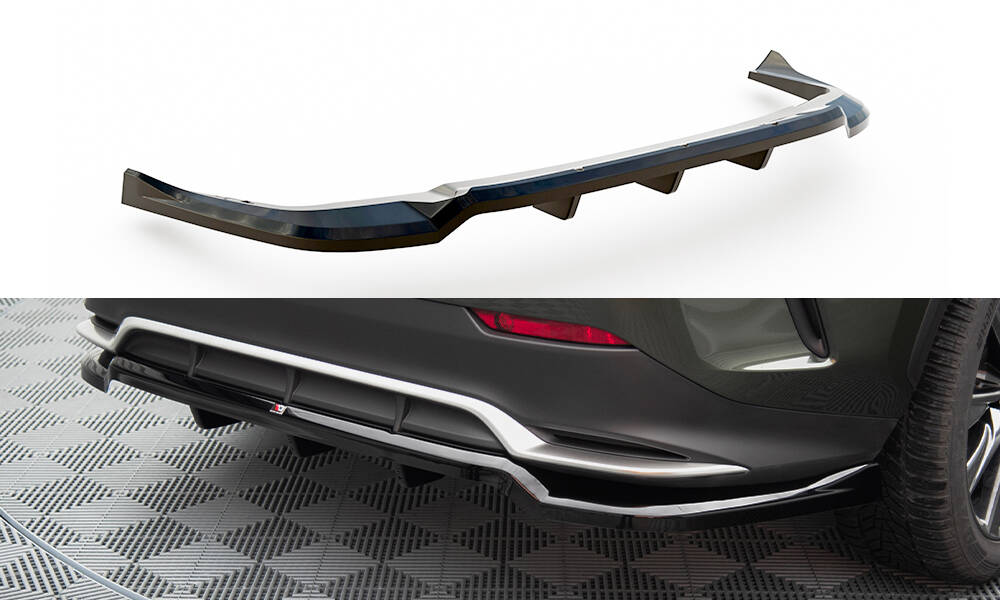 Diffuser Lexus NX F-Sport Maxton Glans Zwart