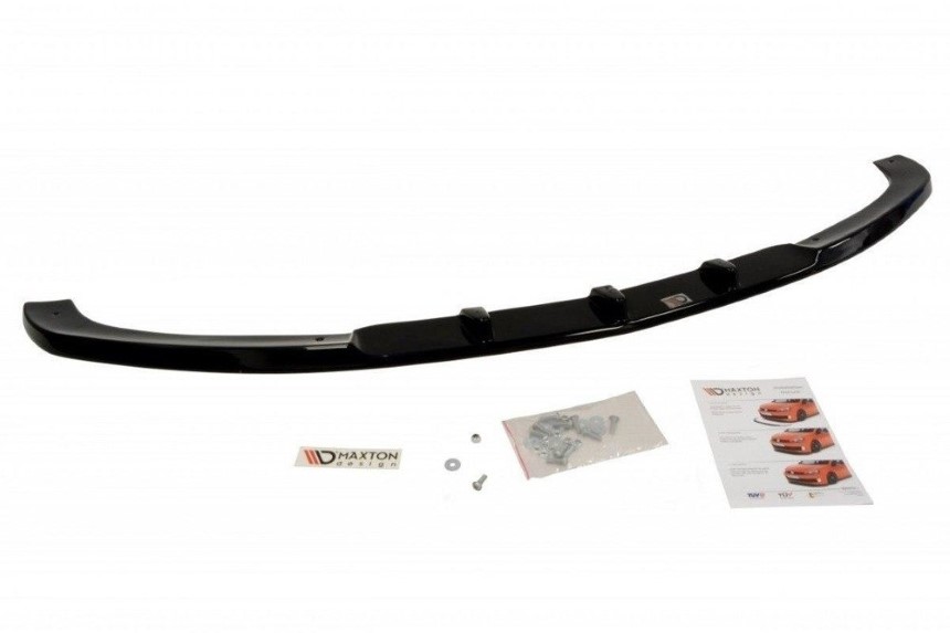 Voorspoiler Mercedes GLK W204 Maxton Design glans zwart