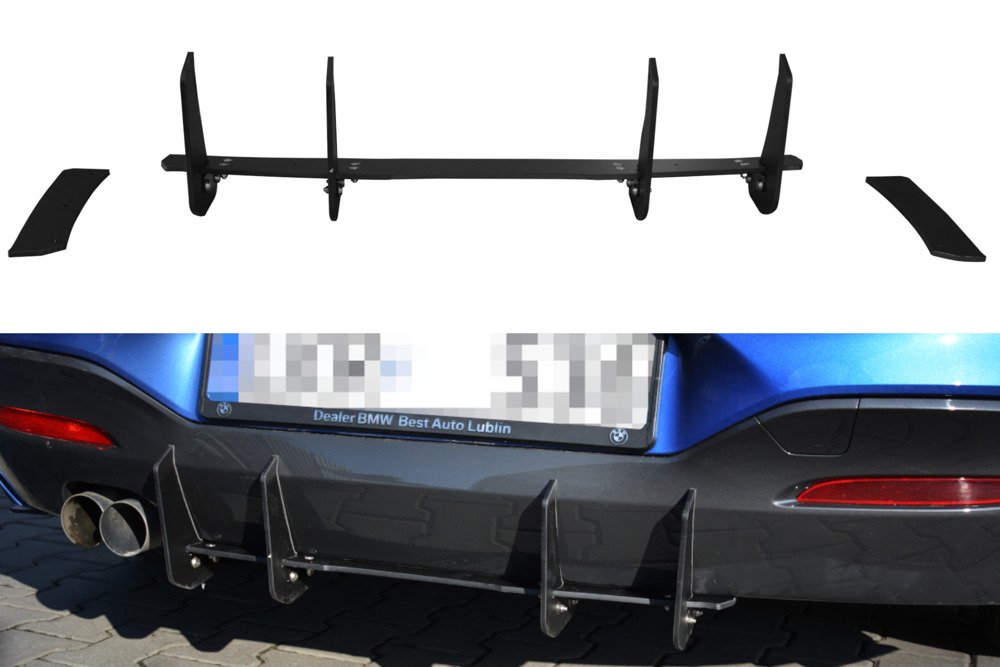 Achterbumper Diffusor BMW 1-Serie F20/F21 Facelift M-Power V1