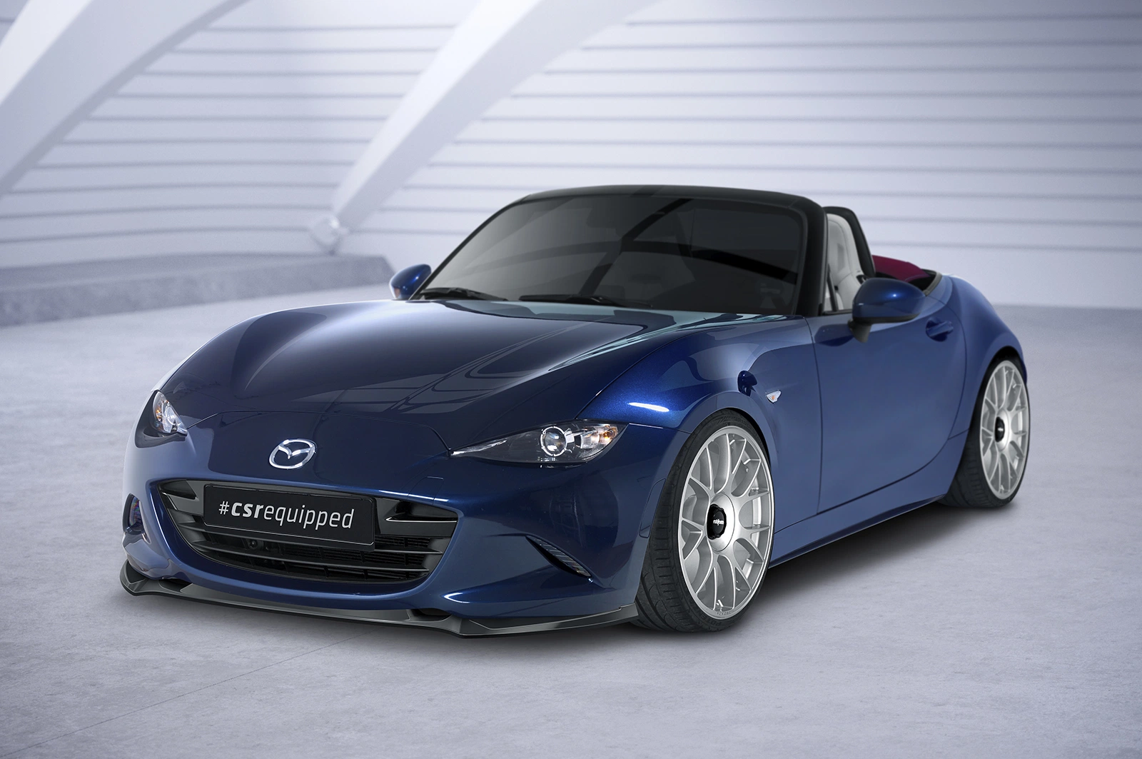 Voorspoiler Mazda MX-5 (Typ ND) Glans Zwart (2015–)